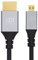 xiwai 8K Micro HDMI 2.1 Câble HDTV Ultra Mince 0.5m Type-A à Type-D 4K Câble Mince Hyper Super Flexible pour Caméra HDTV