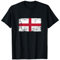 Vintage English Banner Fan England Flag Retro T-Shirt