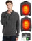 CYCYHEAT Heated Jumper Jacket for Men and Women, 7.4V Lightweight Heated Coat with 10000mAh Battery