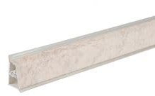 Generico Alzatina per Piani da Cucina in PVC, spalletta per Top con la seguente Misura= 2 Metri lineari Compresa di 1 Tappo SX, 1 Tappo DX, 1 Angolo SX, 1 Angolo DX. (Vari Colori) (1, Rosa Niagara)