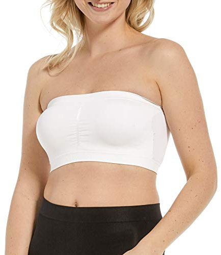 Magic Bodyfashion Damen Bandeau Bra Bandeau Top Not Applicable, Schwarz (Black 4611), Small