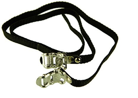 VP Components 2 PCS Neue Hohe Qualität MTB-Road Bike Radfahren Toe Straps 450 mm-Black
