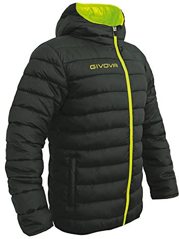 Givova, weste holland, dunkelgrau /gelb fluo, 3XL
