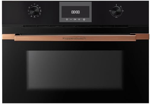Küppersbusch CBM 6330.0 SE7 K-Series. 3 Compact Backofen mit Mikrowelle Schwarz/Copper