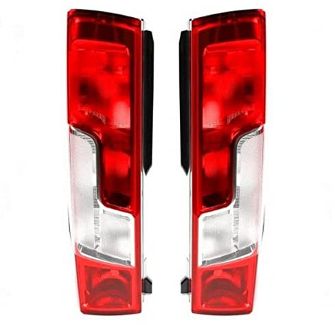 Easy Link 2x Rückleuchte Heckleuchte Rücklicht Links Rechts Kompatibel mit Peugeot Boxer Fiat Ducato Citroen Jumper 2014- E-Prüf 1612401580 1612401680