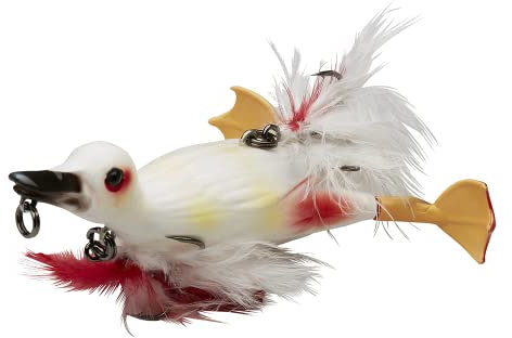 Savage Gear 3D Selbstmordente - Realistische Topwater Entchen Imitation Köder für Raubfische, Superior 3D Details, Unkrautfrei Design für Hecht, Bass, Musky, und Catfish Angler Ugly Entchen 15 cm