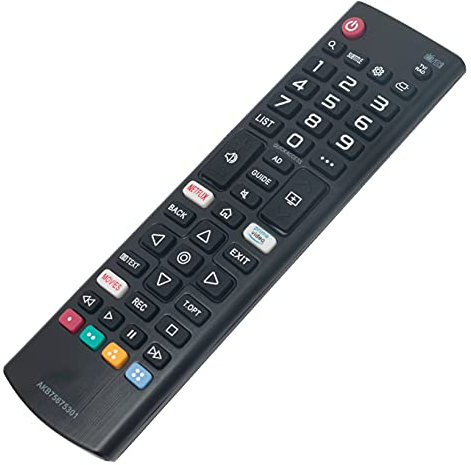 VINABTY AKB75675301 Remote Control for LG TV 2018 2019 UHD 4K TV 32LM630B 43LM6300 43UM7000 43UM71007 43UM7100 43UM7390 43UM7400 49UM7000 49UM71007 49UM7100 49UM7390 49UM7400