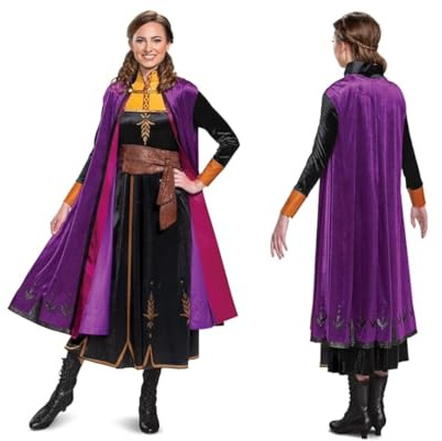 Disney Die Eiskönigin Erwachsenenkostüm Anna auf Reise Classic Gr. L (38-40)