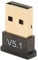 USB-Bluetooth-Adapter für PC, Bluetooth V5.1 Dongle-Empfänger, Treiberfrei, für Windows 11/10/8.1/7, Linux, Desktop, Laptop, Maus, Tastatur