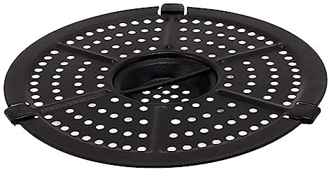 Qcwwy Griglia per Friggitrice Ad Aria, Griglia per Friggitrice Ad Aria Rotonda da 15,5 Cm