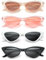 Unning 4 Stück Cateye Sonnenbrille Damen Vintage Retro Cat Eye Sonnenbrillen Set Lustig Katzenauge Brille