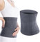 Zouwel Wärmender Taillengürtel Winter Nierenschutzgürtel Elastische weiche Taille Wrap Postpartum Nierengurt Bauchwärmer Unterleib Wärmegürtel Magenwärmer Gürtel Geeignet (Grau, ONE Size)