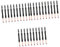 POPETPOP 3sets Elegant Eyebrow Brush Kit Brow Coloring Brush Makeup Sturdy Versatile 10pcs*3