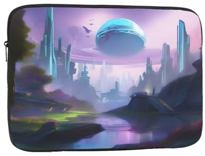 Bunte Halo Laptoptasche, strapazierfähig, für die meisten Laptops und iPads, stoßfest, schlanke Hülle, 30,5 cm (12 Zoll)