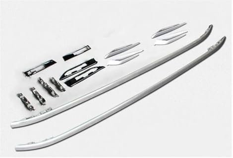 JTYQWD Dachträger Gepackträger Für Land Für Rover Für Range Für Rover Für EVOQUE 2011-2022 Dachträger Gepäckträger Bar Relingträger Top Dachboxen(Silber)