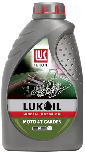 LUKOIL MOTO 4T GARDEN SAE 30 | 1L - Einbereichsmotoröl zur Schmierung luft- und wassergekühlter 4-Takt Motoren