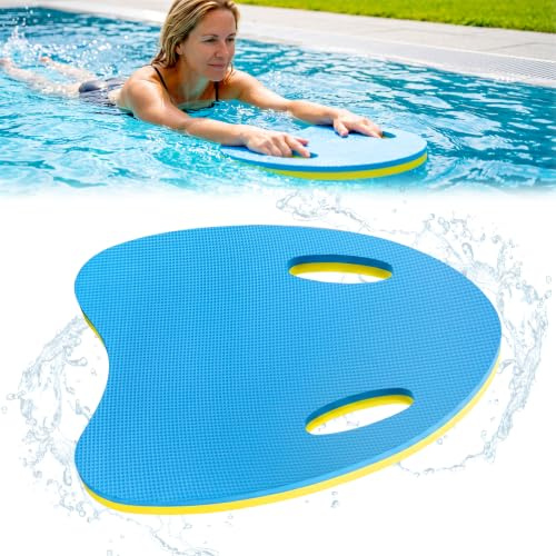 Tabla de Natación para Adultos, Kickboard de EVA con Asas, Tabla Flotante para Piscina, Entrenamiento de Piernas, Ejercicios de Natación, Playa y Piscina