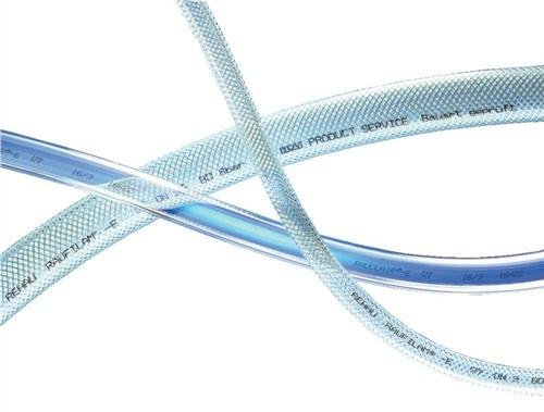REHAU PVC-Schlauch glasklar,Fadenarmiert Raufilam-E DIN5, Gebindegröße Meter: 50,0000, Herstellerbestellnummer: 4000350031
