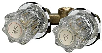 HOMEWERKS WORLDWIDE 3220-15-CH-B Shower Stall Faucet, No Size, Chrome