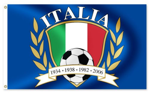 Länder Flaggen Fahnen zur Fußball WM Maße 90x150 cm, Italia Italien