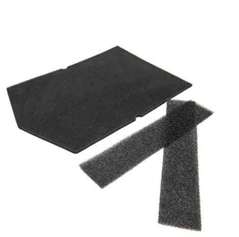 vhbw 3x filtre mousse compatible avec Miele T 8969 WP EcoComfort, T 8976 WP EcoComfort, T 8986 WP EcoComfort, T 8987 WP EcoComfort sèche-linge