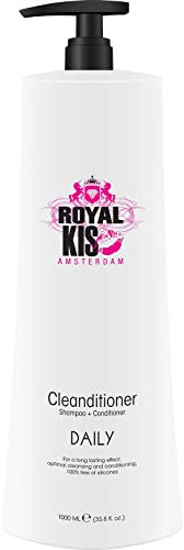 Royal KIS Daily Cleanditioner - 2 in 1: Shampoo & Conditioner - 1000 ml - Tägliche Anwendung - alle Haartypen - ohne Silikone