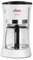 UFESA Cg7113 Tropf-Kaffeemaschine, 600, Kunststoff Glas, Weiß