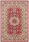 Nouristan Mirkan Orient Teppich – Wohnzimmerteppich Orientalisch Kurzflor Vintage Orientalischer Teppich für Esszimmer, Wohnzimmer, Schlafzimmer – Rot, 80x150cm