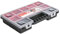 Sortimentskasten Kleinteilemagazin Sortierbox NORP12 mit Deckel Sortierkasten Sortierkoffer