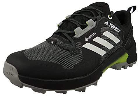 adidas Herren Terrex Swift R3 GTX Schuh Wanderschuhe, Cblack Greone SYELLO, 45 1/3 EU