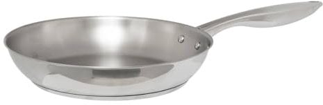 Five - Poêle en INOX Haute qualité D 28 cm Tous Feux y Compris Induction
