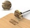 TESFANS Brandeisen für Holz, Brennstempel für Holz, Stempel Personalisiert mit Logo, Personalisierter Brennstempel, Individueller Holzstempel