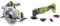 Ryobi R18CS7-0 ONE+ 18V Cordless Brushless Circular Saw (Body Only) & ONE+ R18MT-0 18V Cordless Multi tool (Zero tool), Hyper Green