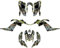 ENARUI Dekor Aufkleber Decals Graphics Kompatibel mit Yamaha Raptor 700r 2006 2007 2008 2009 2010 2011 2012