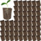 Reuvv 30pcs Plant Seed Starter Sponges Grow Sponges Good Air and Water Permeability Growth Plugs for Hydroponic Flowers Plants