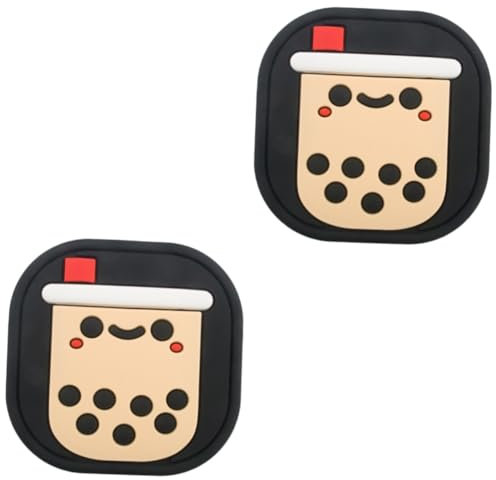 jojofuny 2piezas Funda para Live Diseño De Té con Leche Protección Anticaída y Resistente La Suciedad Organizador para Auriculares Accesorio Práctico y Decorativo