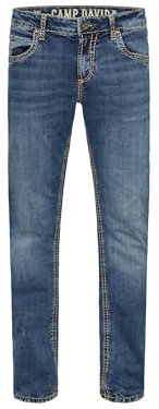 Camp David Herren Jeans NI:CO Regular Fit Used Blue 38 30