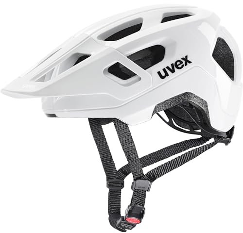 Uvex Kinder React Fahrradhelm, White, 52-56cm