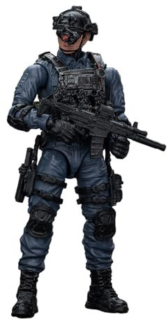 GWTCTOY Joytoy 1:18 Soldaten-Actionfiguren, Army Builder Promotion Pack Figur 32, sammelbares Militärmodellspielzeug, Anime-Modell, 10 cm große Modelle Actionfiguren-Bausätze