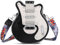 Pineeseatile Umhängetasche Gitarre Geldbeutel Stilvolle Gitarre -Form -Tasche mit großer Kapazität Umhängetasche Reißverschluss Schließe wasserdicht