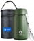 Healter 1000 ml Thermal Container for Food, Thermal Box for Food, Thermal Mug, Food Thermal Bowl with Lid, Thermos Flask, Food, Leak-Proof for Coffee, Soup (Green)