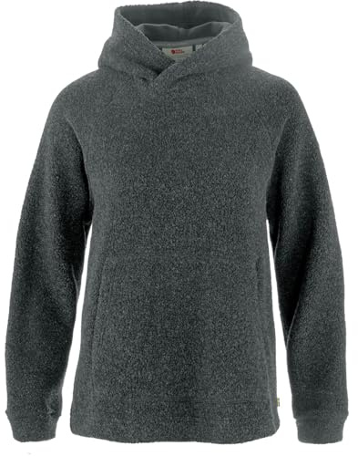 Fjällräven Kaitum Hoodie W Damen Fleecehoodie Kapuzenpullover Dark Grey grau