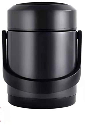 Vacuum Insulated Stainless Steel Flask, Food Flasks for Hot Food Thermal Vacuum Insulated Lunch Box Leak-Proof Food/Soup,1.6L-Knight Gray||1.6L