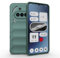 ESTH® Liquid Silicone Hülle für Nothing Phone (3a) mit Antibakteriellem Schutz und Kratzfestes weichem Mikrofaserfutter, Rundumschutz Stoßfeste Handyhülle Case, Grün