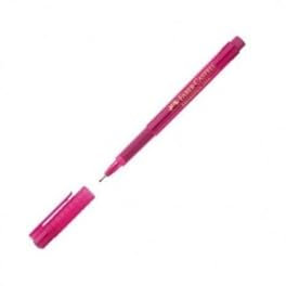 FABER-CASTELL 155428 - Fineliner Broadpen 1554, 0.8 mm, pink, 1 Stück
