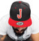 4sold ABC Rot Schwarz Cap Snapback Cappy Caps Mütze Aufschrift Beanies Basecap CRO (J)