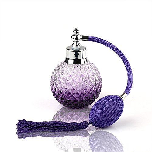 Yueton 100ml Vintage Crystal Style Refillable Perfume Atomizer Spray Bottle by Blovess