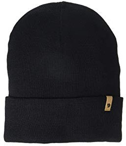 Fjällräven Unisex Classic Knit Hat, Schwarz (Black), Einheitsgröße EU