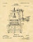 Weinpresse Patentposter WB134 Wein-Wandkunst, Wein-Bar-Deko, Wein-Kunstdruck, Wein-Geschenk, Vintage-Weinposter (WB134) (40,6 x 50,8 cm, Pergament)