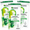 3 x Garnier SkinActive Niacinamid Stoffmaske Ampulle Detox Reinigend für Mischhaut und fettige Haut, antioxidative Wirkung - 3 Einweg-Gesichtsmasken